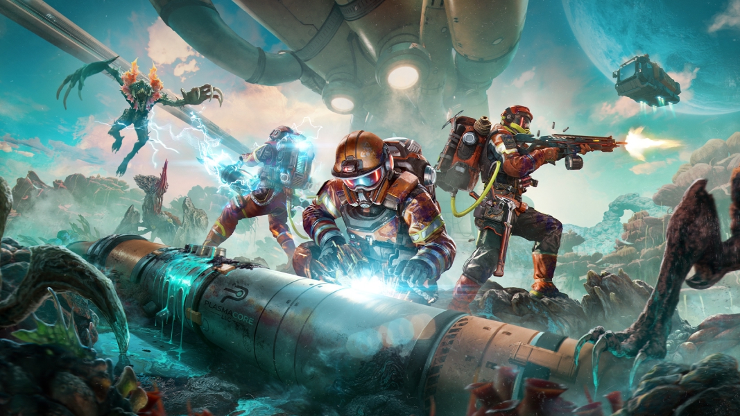 Exterminauts key art