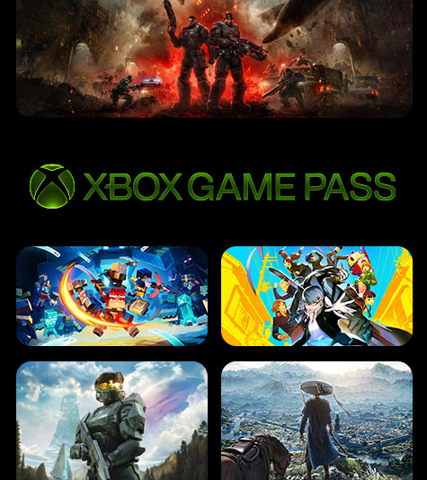 Game Pass catalogue collage